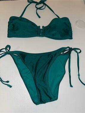 Love & Sports Teal Bikini Bottoms